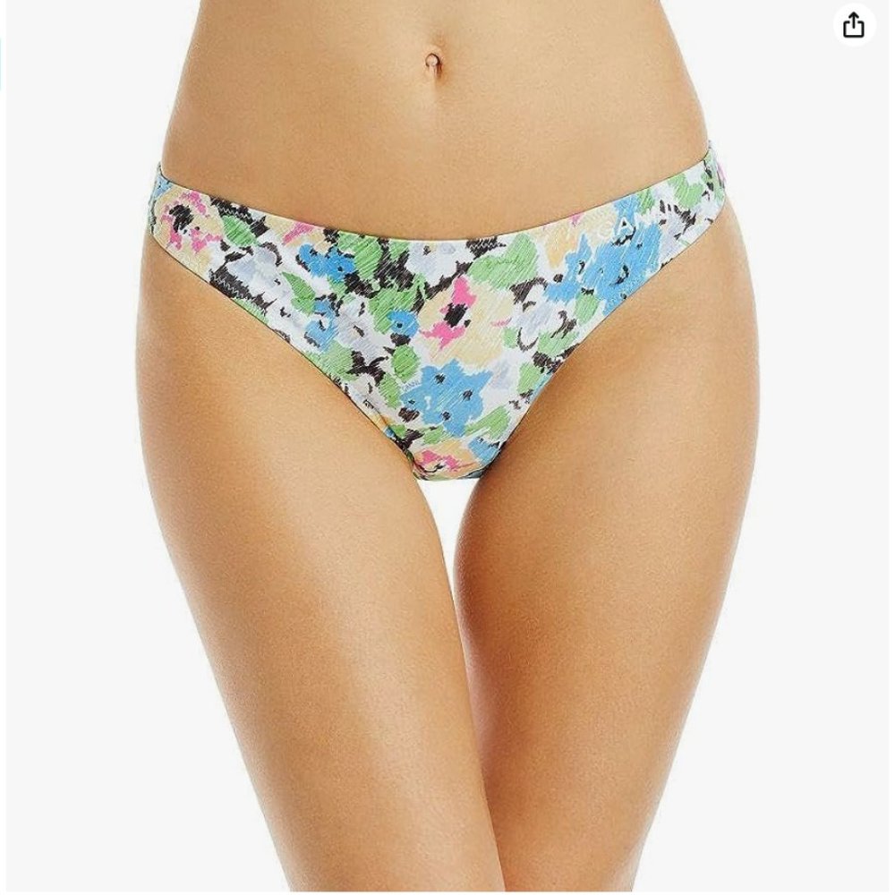 Ganni Women's Midrise Bikini Bottoms sz 6